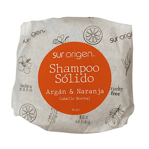 Sur Origen Shampoo Sólido Argán & Naranja 80 g