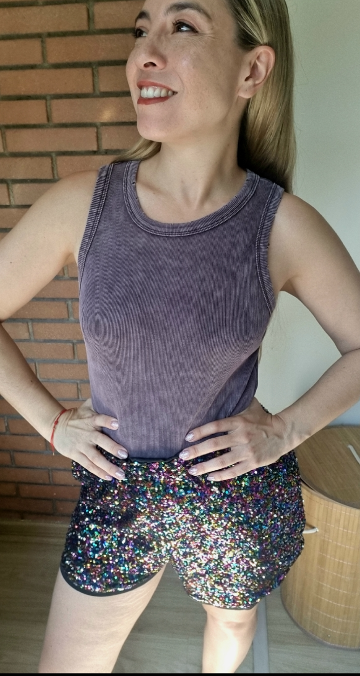 Short Lentejuelas Andrea