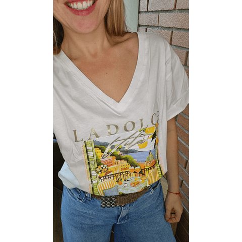 Nueva Polera Rafaela - Blanca