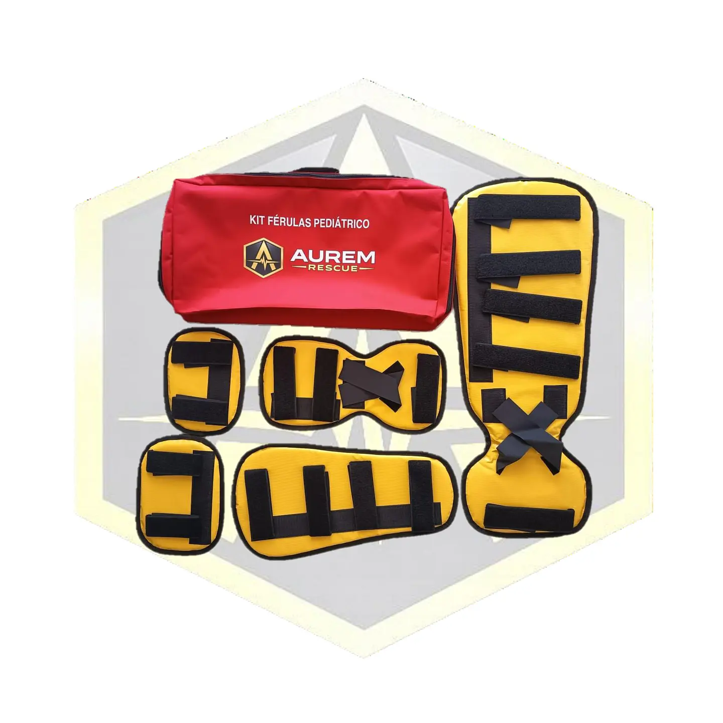 KIT FERULAS INMOVILIZADOR PEDIATRICO 4