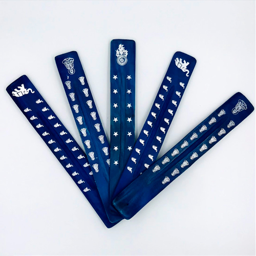 PORTA INCIENSO TABLA AZUL