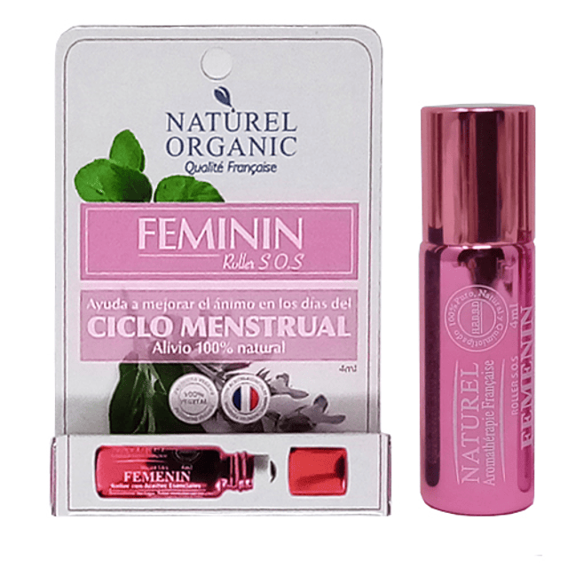 ROLLER SOS FEMININ 4ML NATUREL ORGANIC