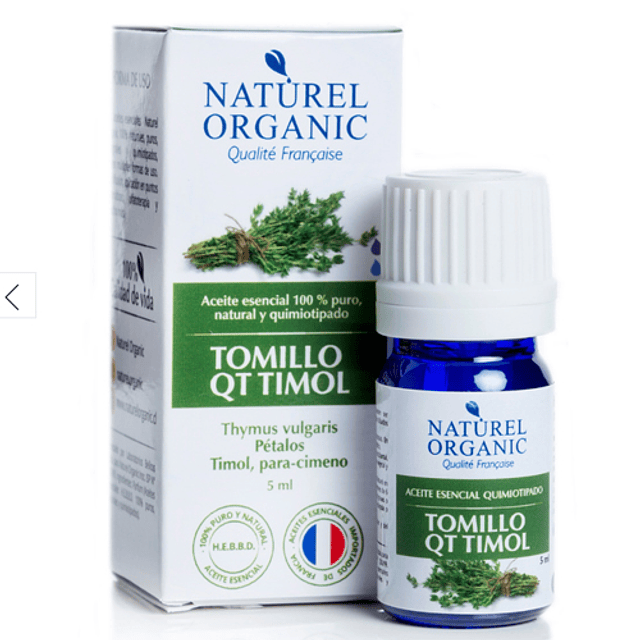 ACEITE ESENCIAL TOMILLO QT TIMOL NATUREL ORGANIC