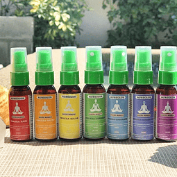 ROCÍO ÁURICO SET 7 CHAKRAS 30 ML CADA FRASCO AUREOLUS