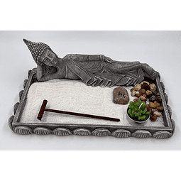 JARDIN ZEN RECTANGULAR BUDA RECOSTADO