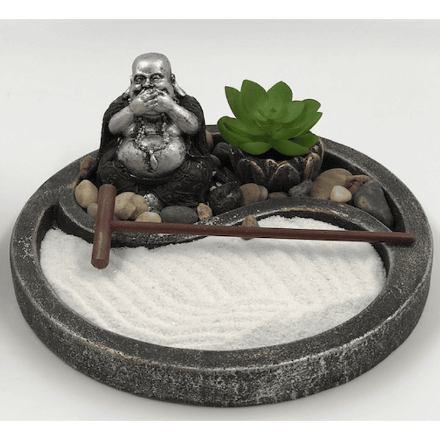 JARDIN ZEN CIRCULAR BUDA MUDO