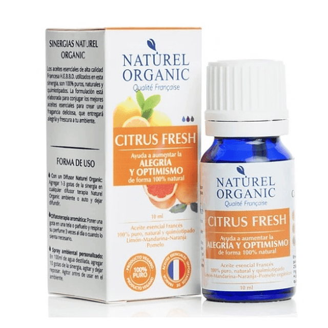 SINERGIA ALEGRÍA Y OPTIMISMO CITRUS FRESH 10ML