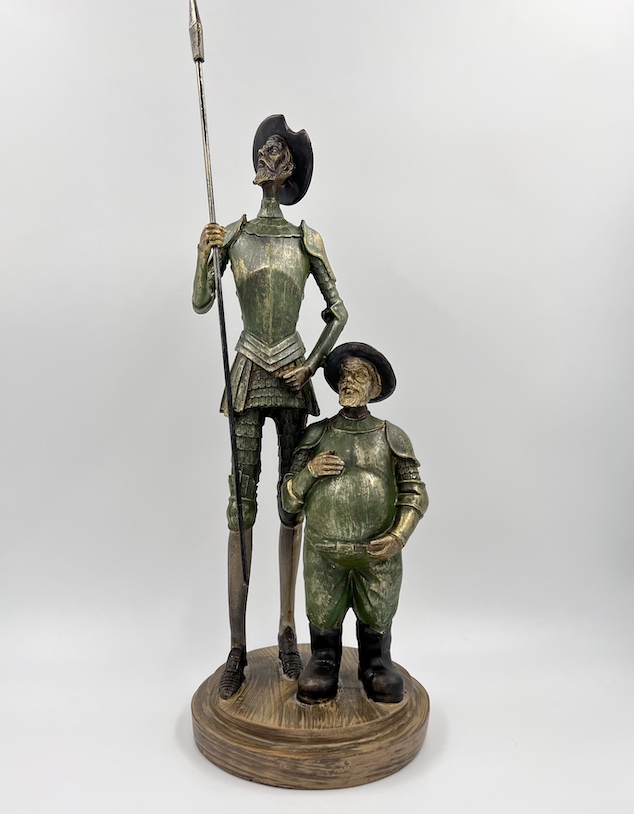 QUIJOTE CON SANCHO 35 CMS