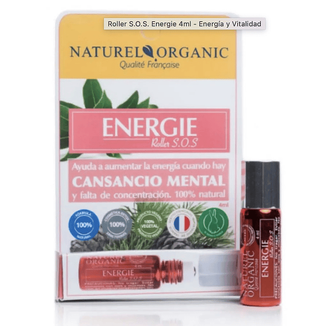 ROLLER SOS ENERGIE 4 ML - ENERGÍA Y VITALIDAD