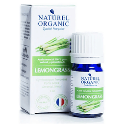 ACEITE ESENCIAL LEMONGRASS 5 ML NATUREL ORGANIC