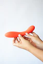 Vibrador Flexible Alma Flamenco Naranja - Miniatura 3
