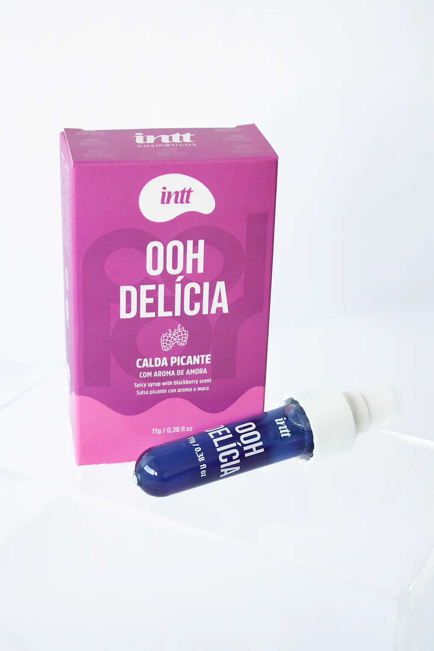 Gel Sexo Oral Oh Delicia Mora Toque Picante INTT 11g 1