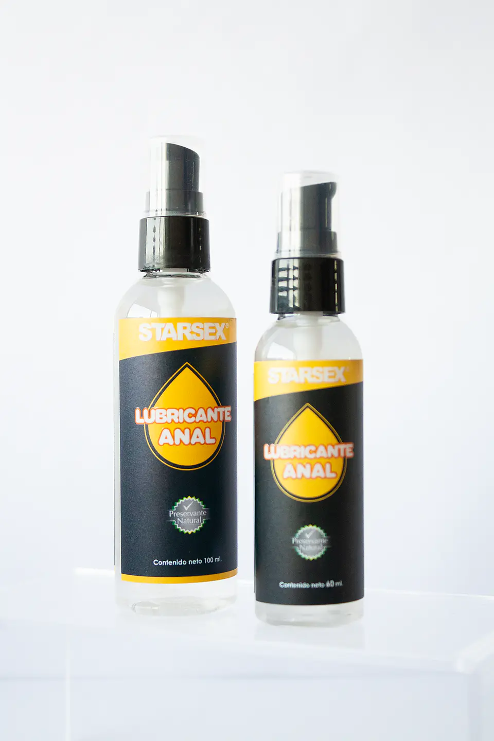 Lubricante Neutro Base Agua Dilatador Anal 60 ml - Starsex 1