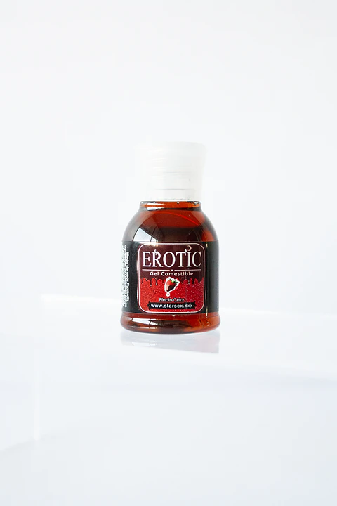 Gel de Masaje Comestible Erotic Frutilla con Chocolate Starsex 30 ml