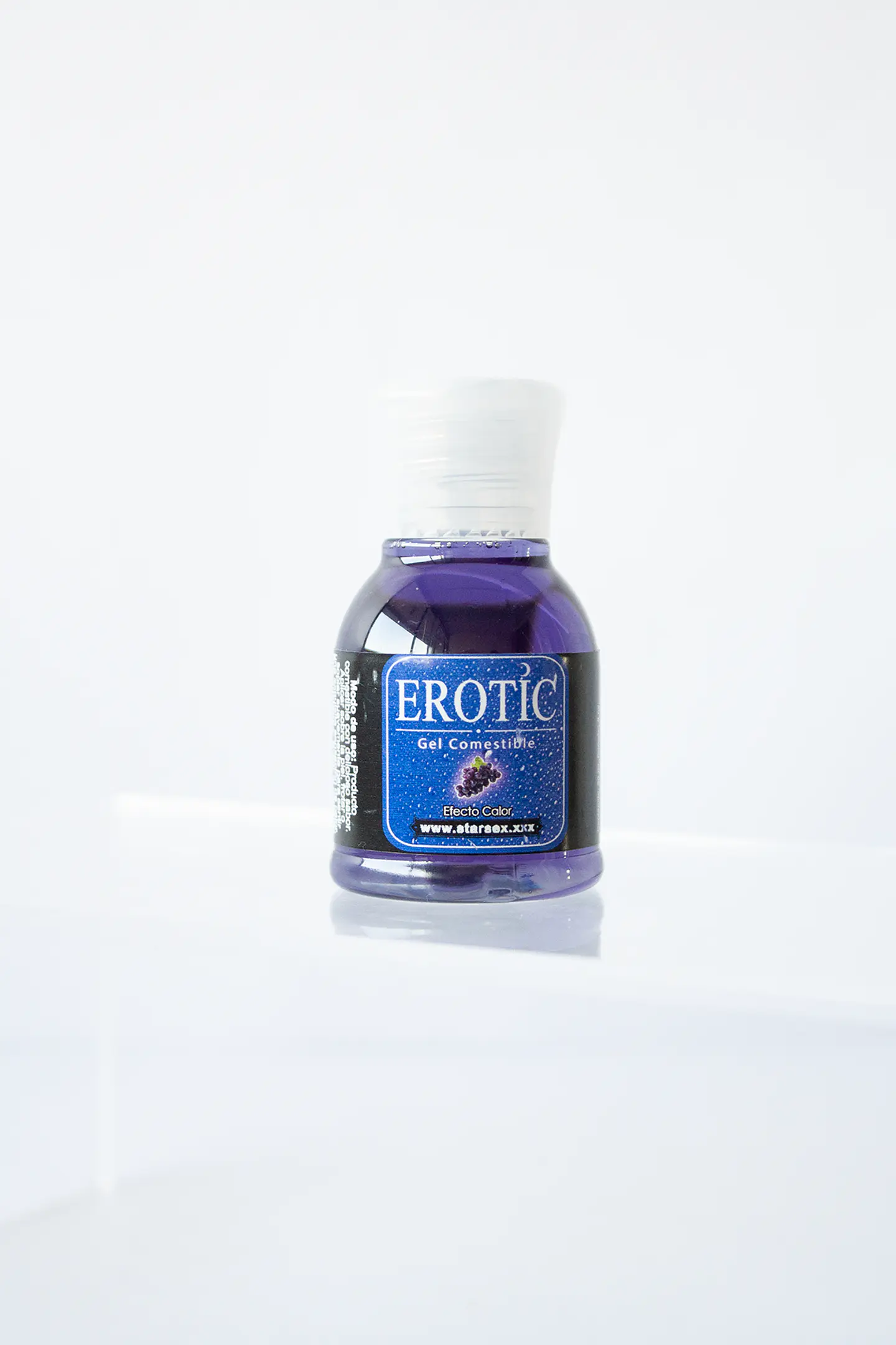 Gel de Masaje Comestible Erotic Uva Starsex 30 ml 1