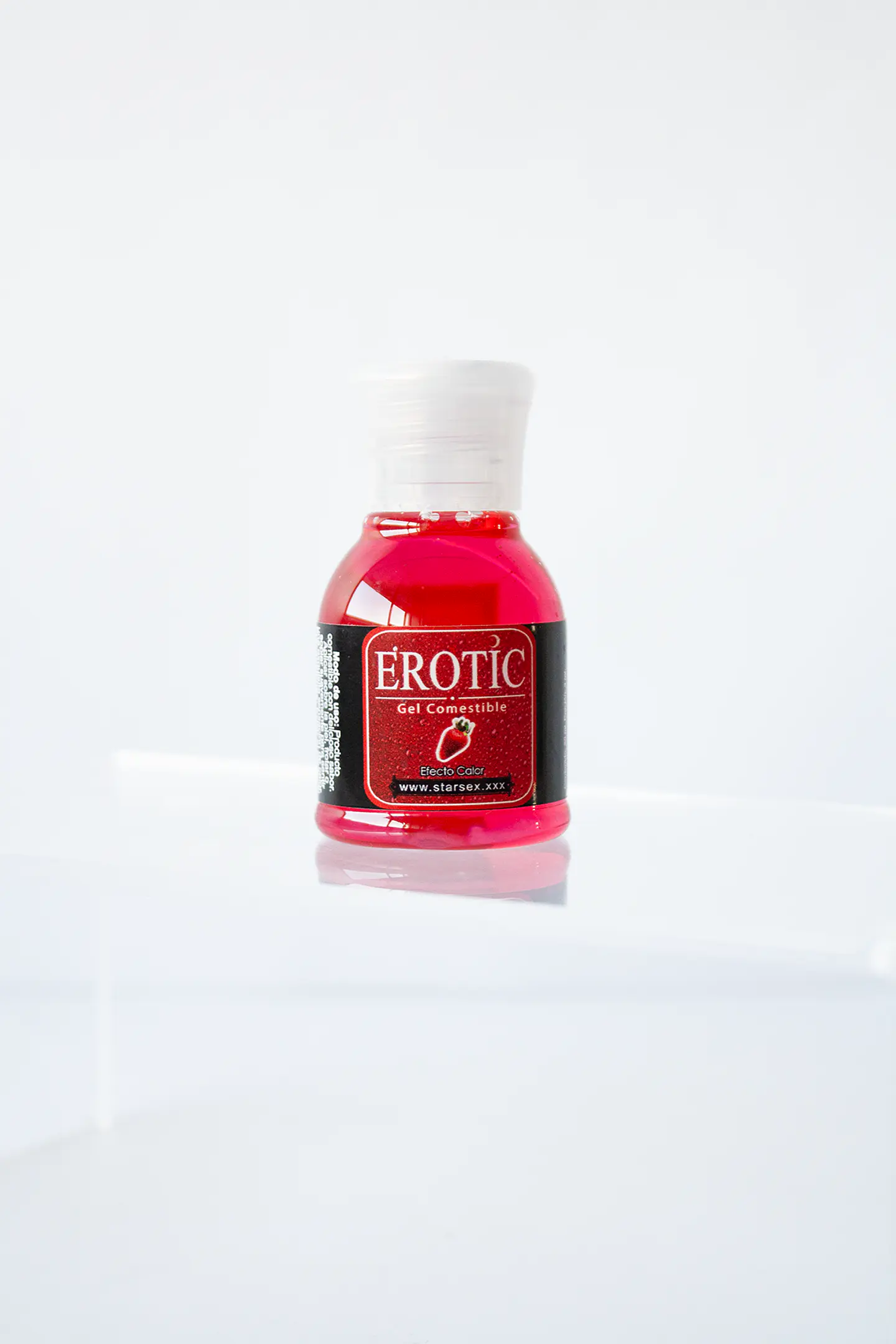 Gel de Masaje Comestible Erotic Frutilla Starsex 30 ml 1