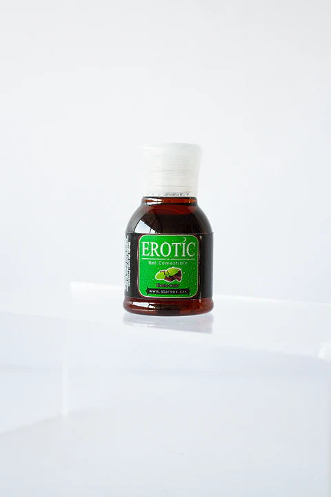Gel de Masaje Comestible Erotic Menta Starsex 30 ml