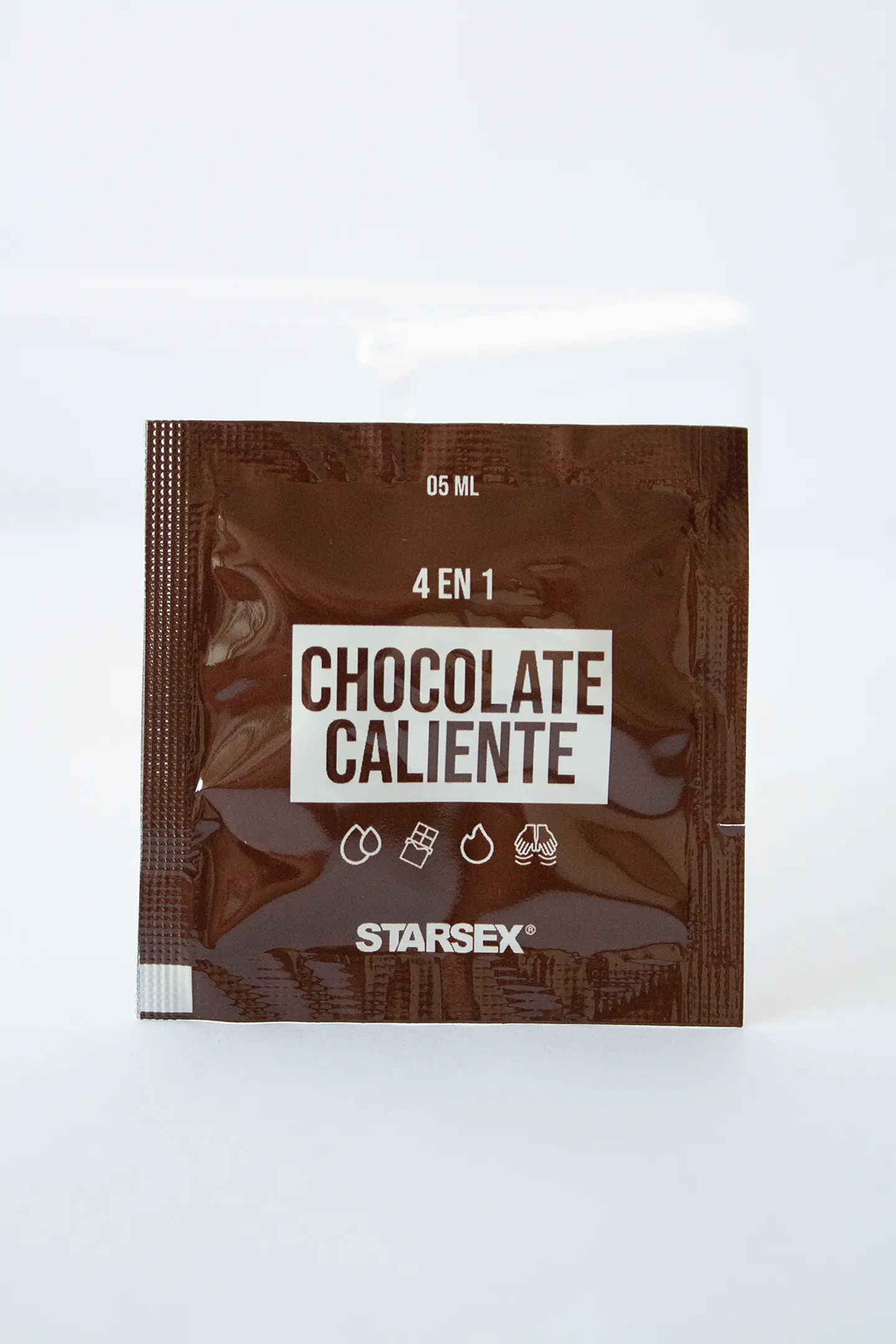 Chocolate Caliente Starsex – Lubricante 4 en 1 Efecto Calor Sachet 5 ml 1