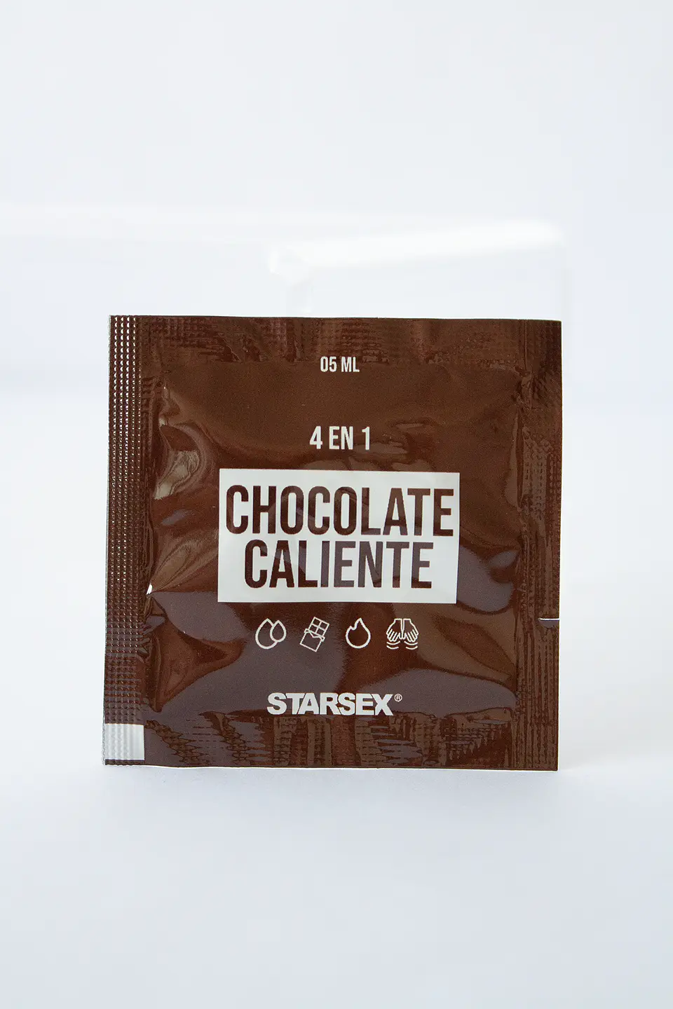 Chocolate Caliente Starsex – Lubricante 4 en 1 Efecto Calor Sachet 5 ml 1