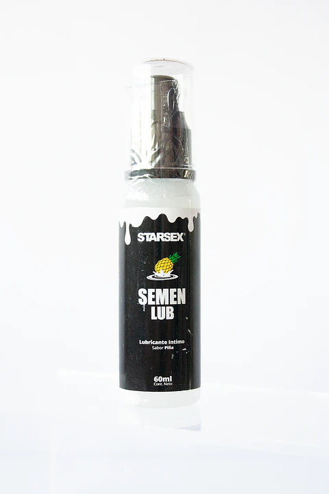 Semen Lub Starsex – Lubricante Íntimo Base Agua Sabor Piña 60 ml