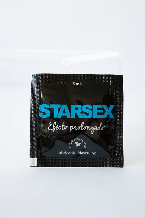 Lubricante Retardante Masculino Starsex Sachet 5 ml