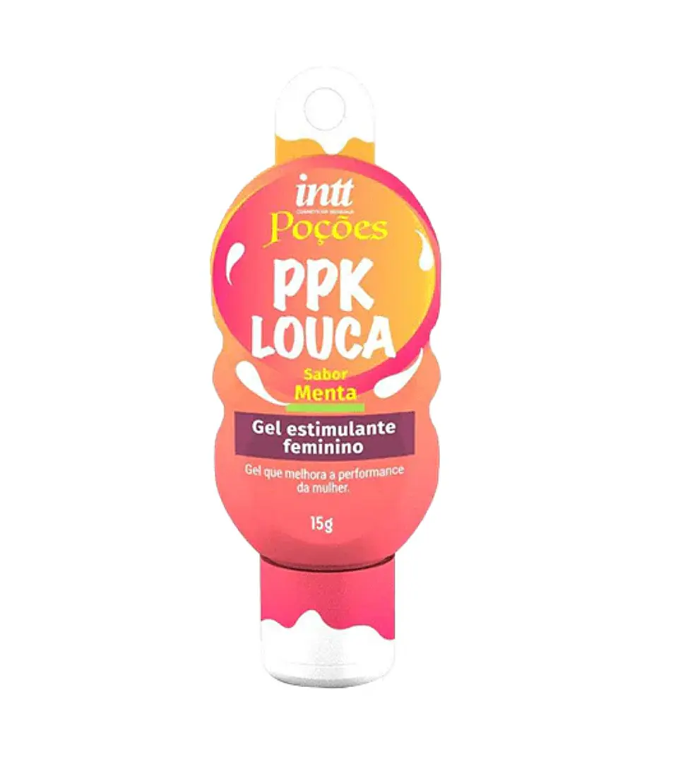 Gel Estimulante Íntimo Menta 15g PPK Louca INTT Efecto Calor y Frescor 1