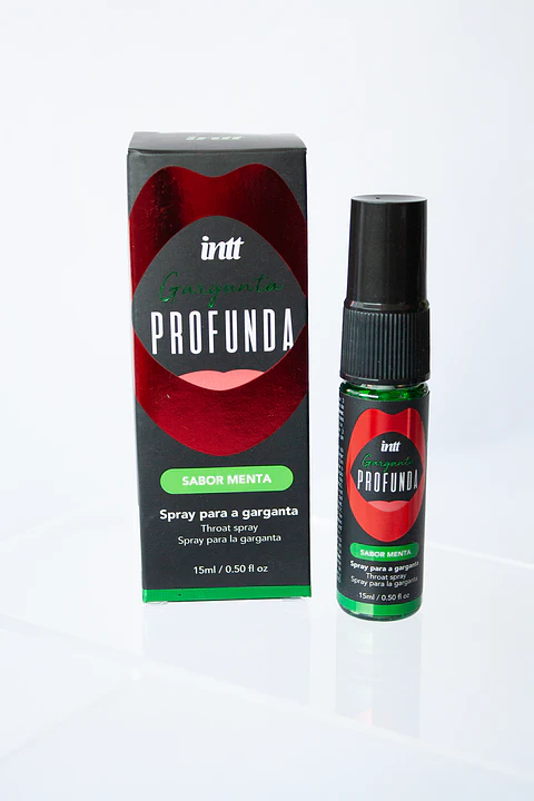 Spray para Sexo Oral 15ml menta - Garganta Profunda INTT