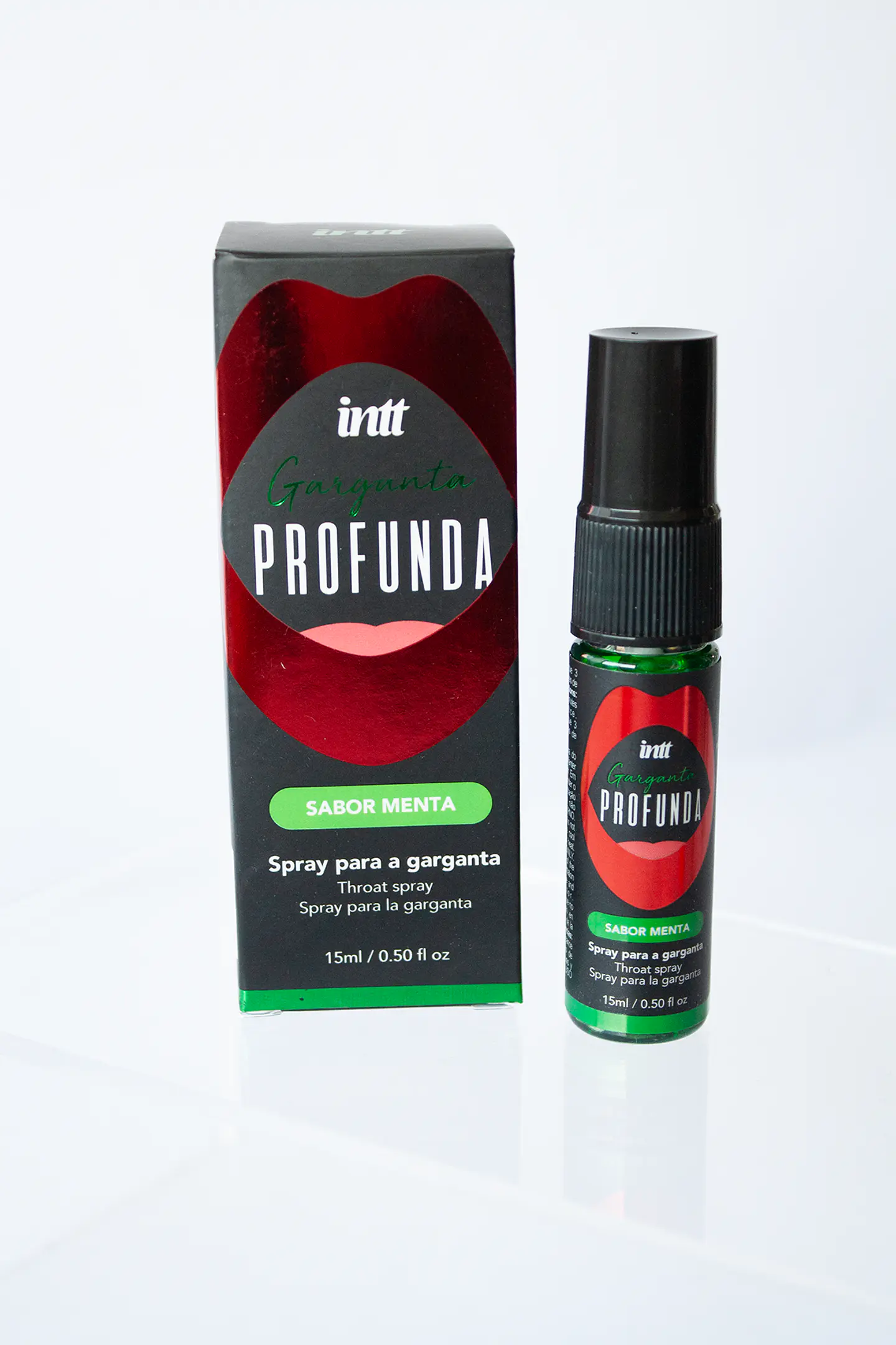 Spray para Sexo Oral 15ml menta - Garganta Profunda INTT 1