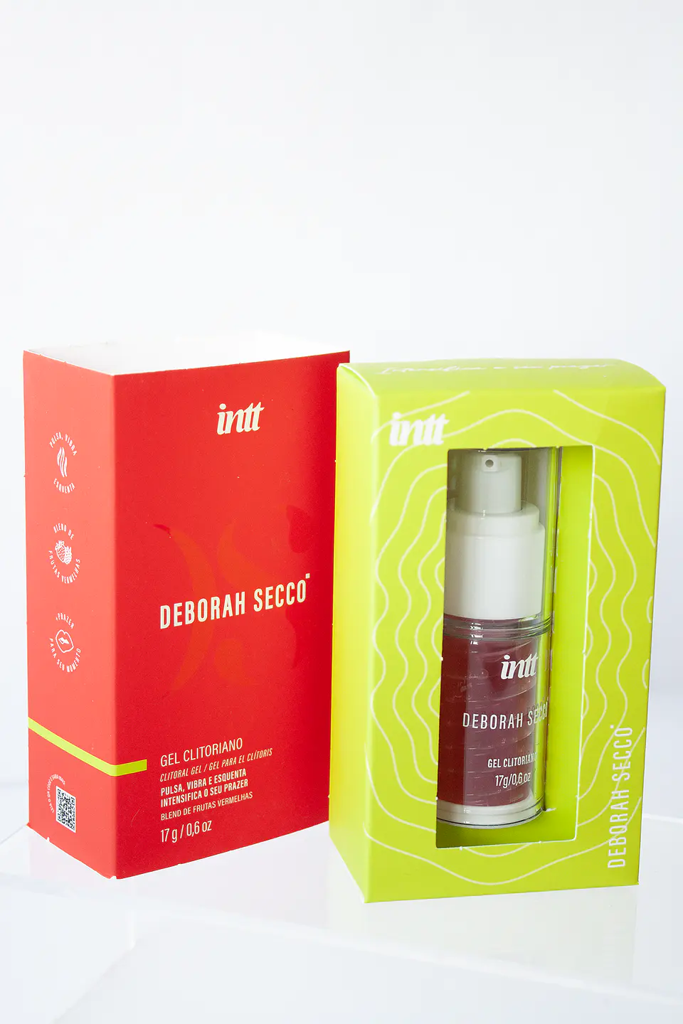 Gel para Clítoris sabor Frutos rojos 17g Deborah Secco INTT 1