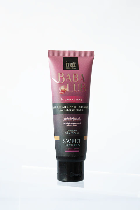 Lubricante Íntimo base agua sabor Chicle 50g - Babalub INTT
