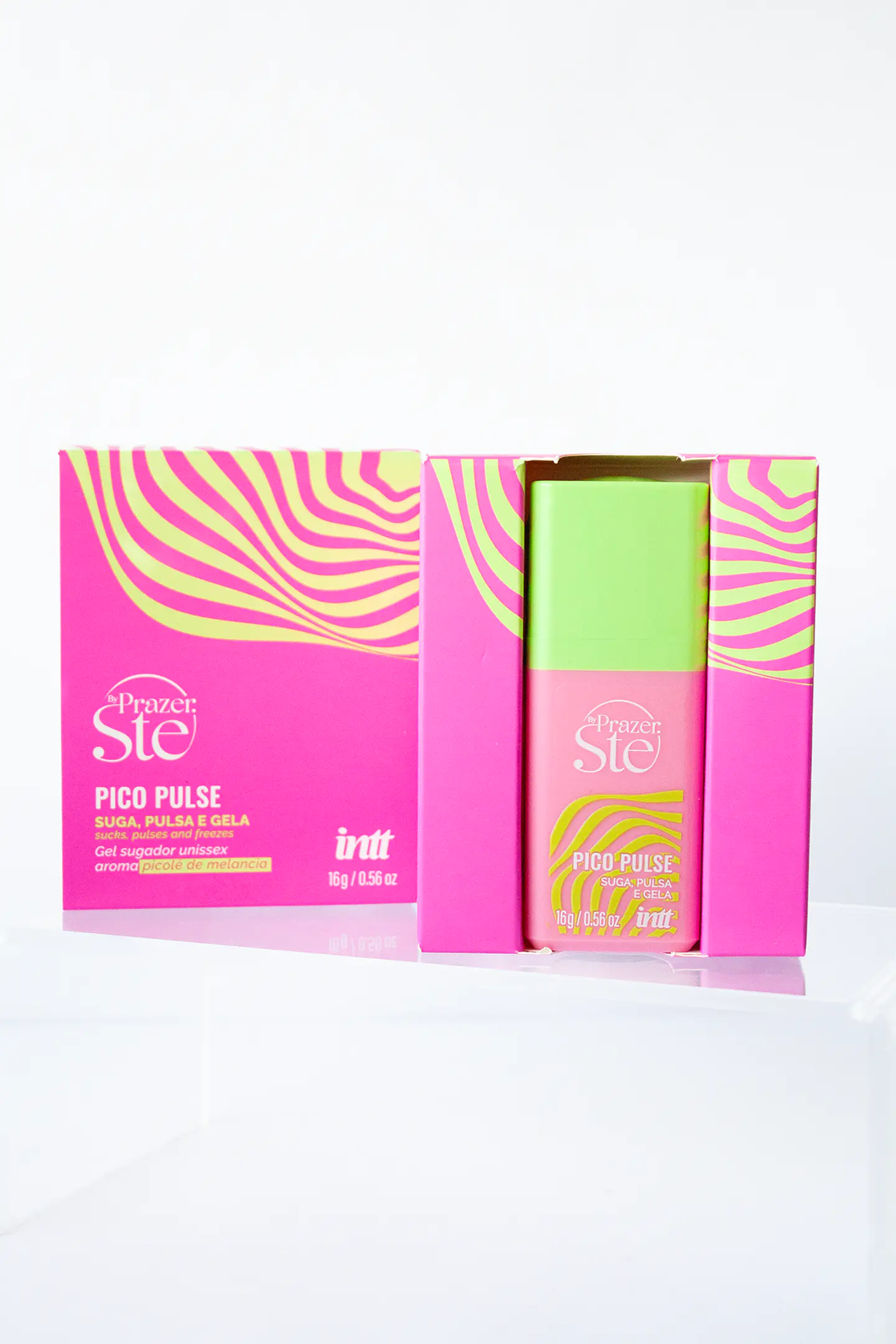 Gel Estimulante Unisex con Sabor Sandía 16g Pico Pulse INTT 1