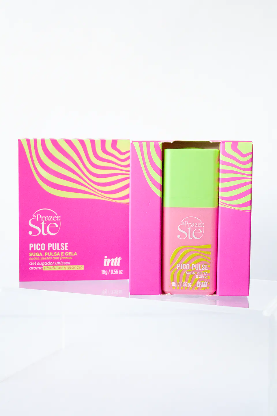 Gel Estimulante Unisex con Sabor Sandía 16g Pico Pulse INTT 1