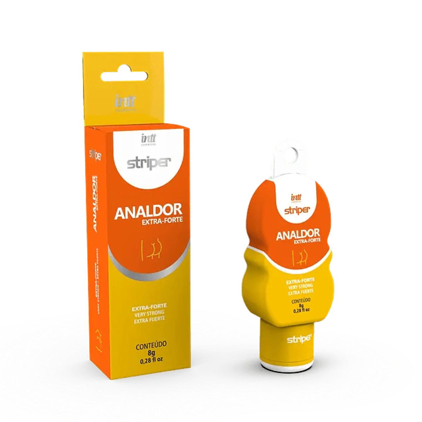 Relajante Anal- Analdor Striper 8g - INTT 1