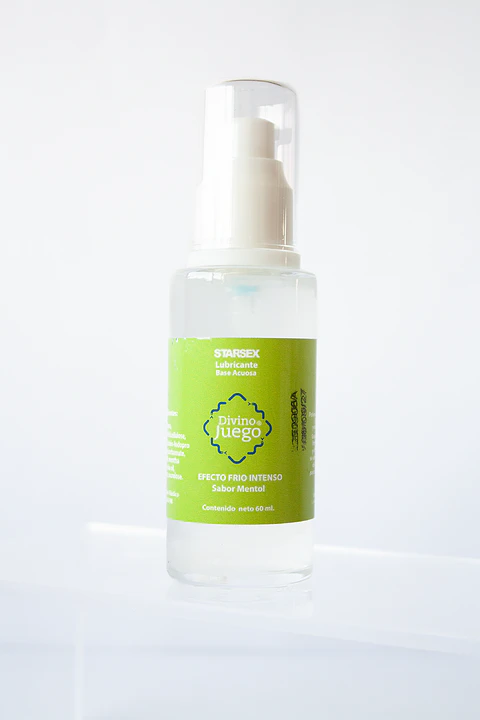 Lubricante Base Agua Efecto Frío Divino Juego 60 ml - Starsex