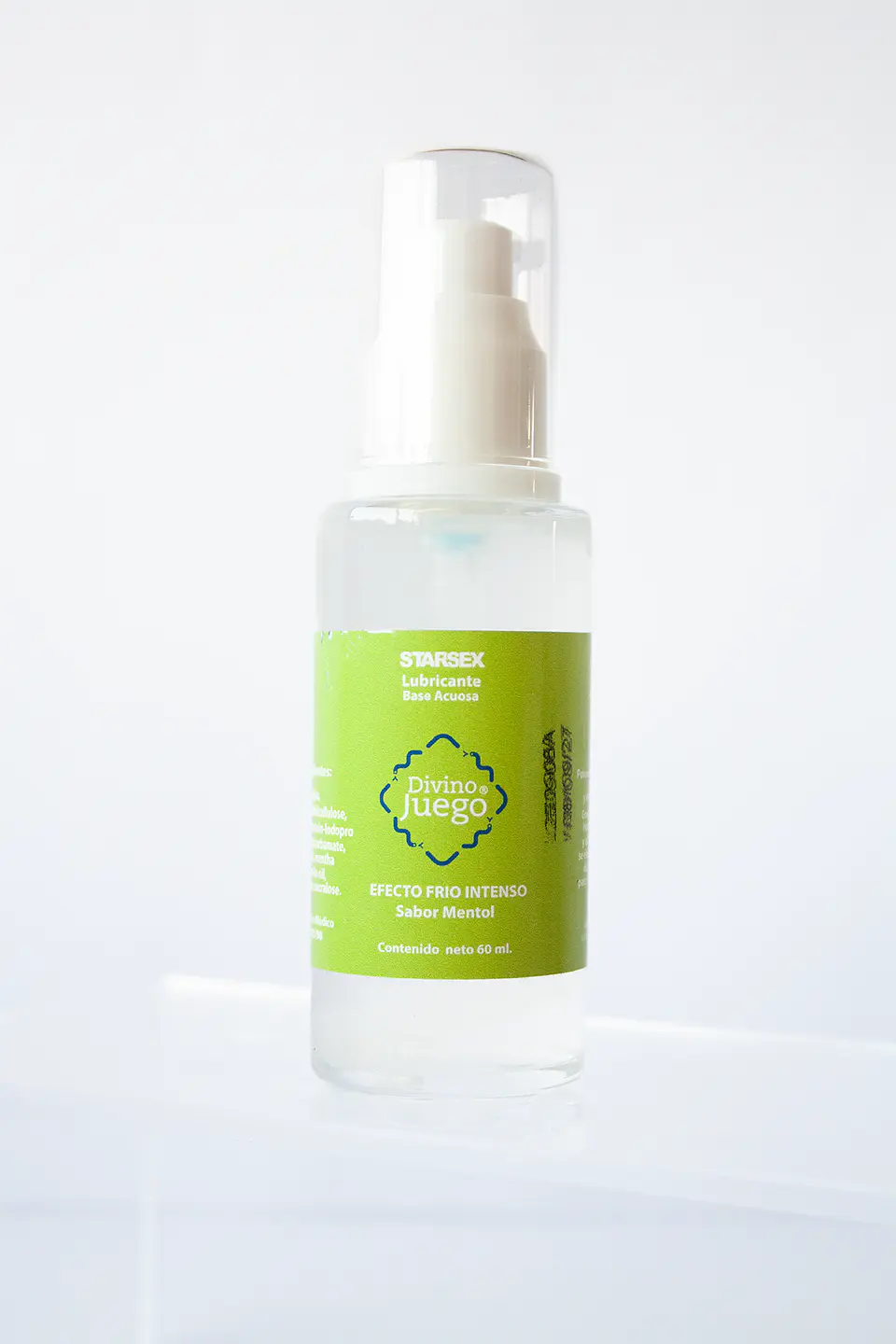 Lubricante Base Agua Efecto Frío Divino Juego 60 ml - Starsex 1