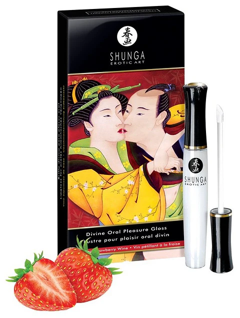Gloss para Sexo Oral Divino Placer 10ml - Shunga
