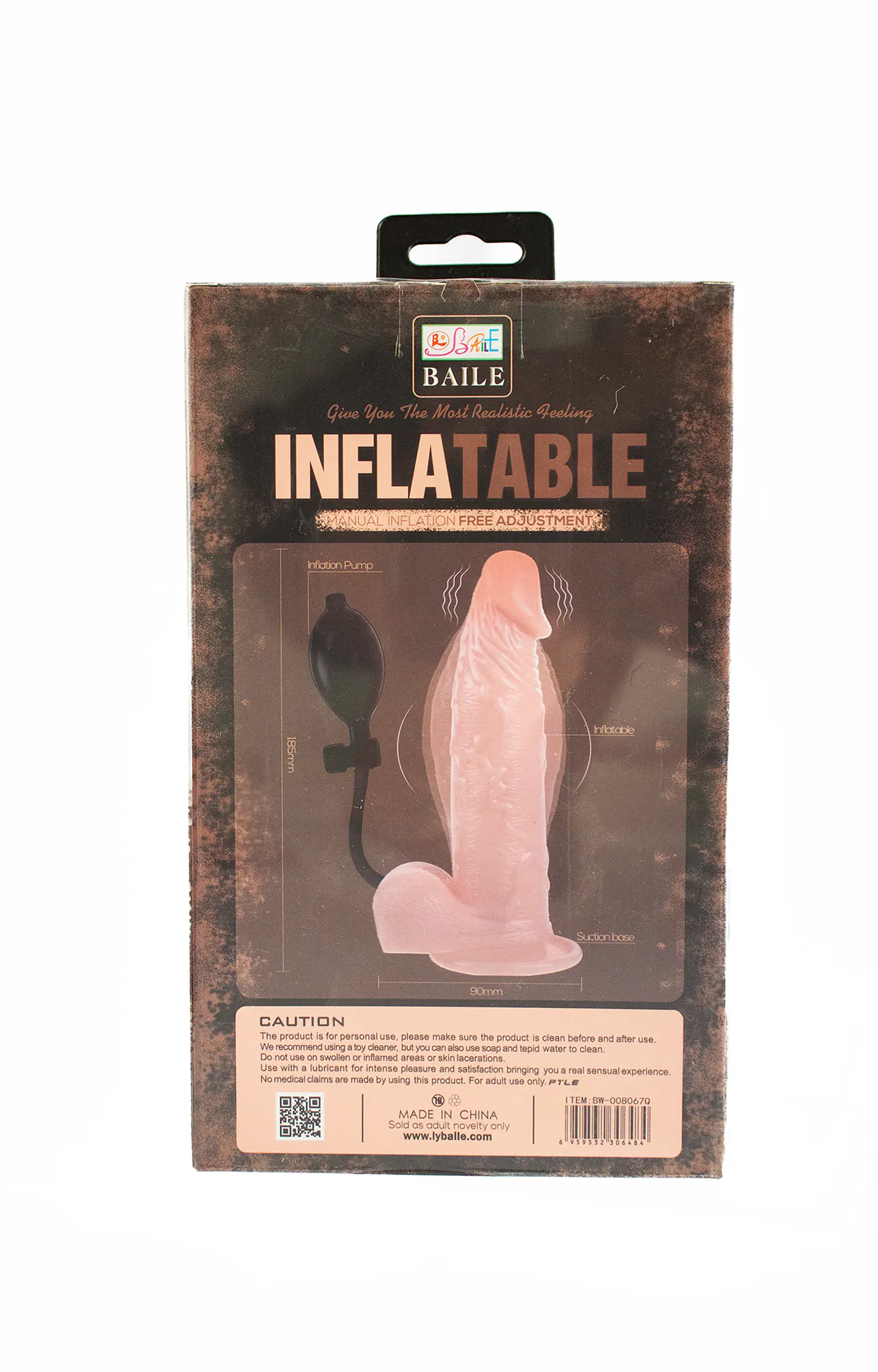 Dildo Inflable con Ventosa 1