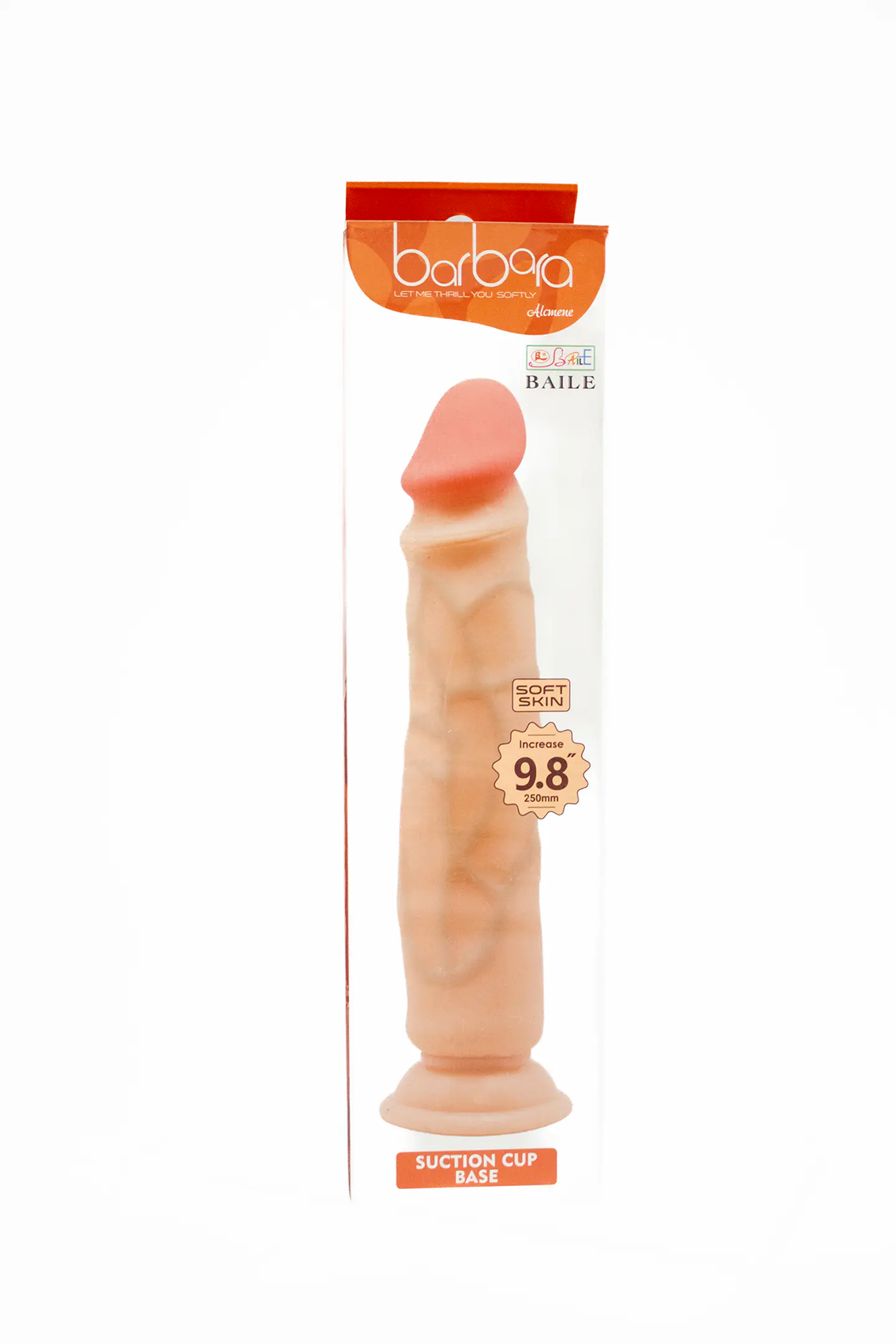 Dildo Realístico con Ventosa - 9,8