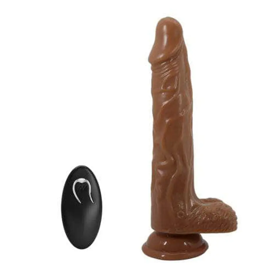 Vibrador Realístico Empuje y Rotación Mando a Distancia 20m 3