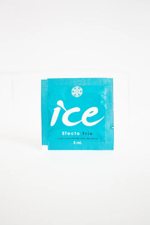 Lubricante Hibrido Efecto Frío Sachet 5 ml ICE - Starsex
