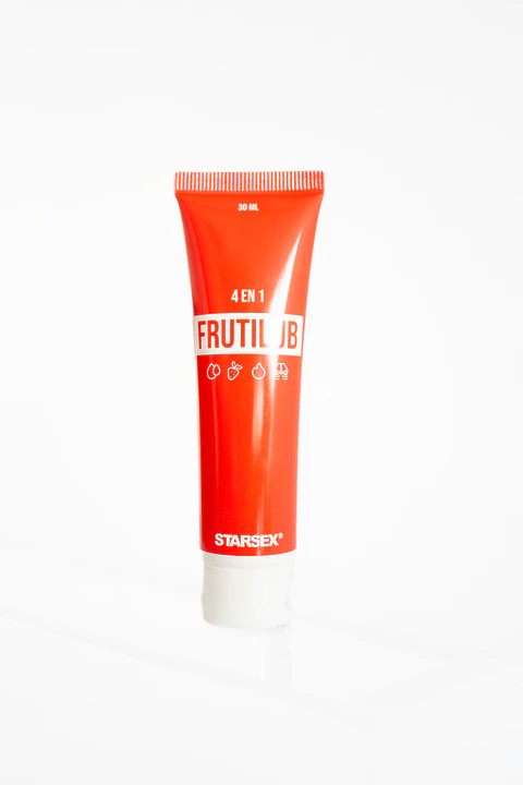 Lubricante Hibrido con Sabor y Efecto FrutiLub 30ml - Starsex