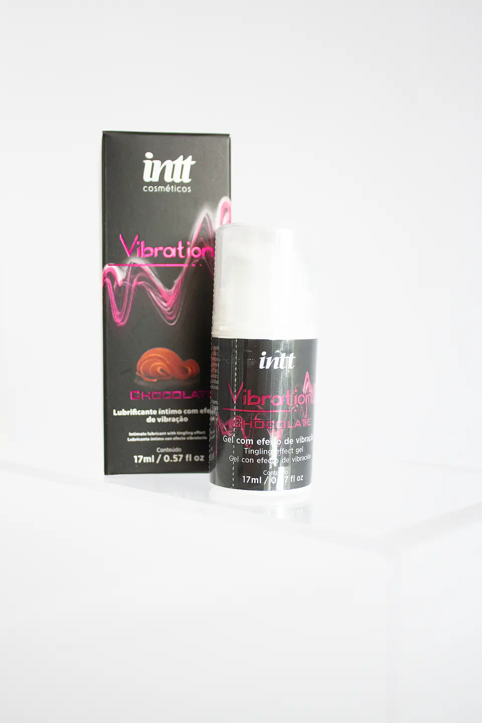 Gel Estimulante Vibración Sabor Chocolat 17ml Vibration INTT 1