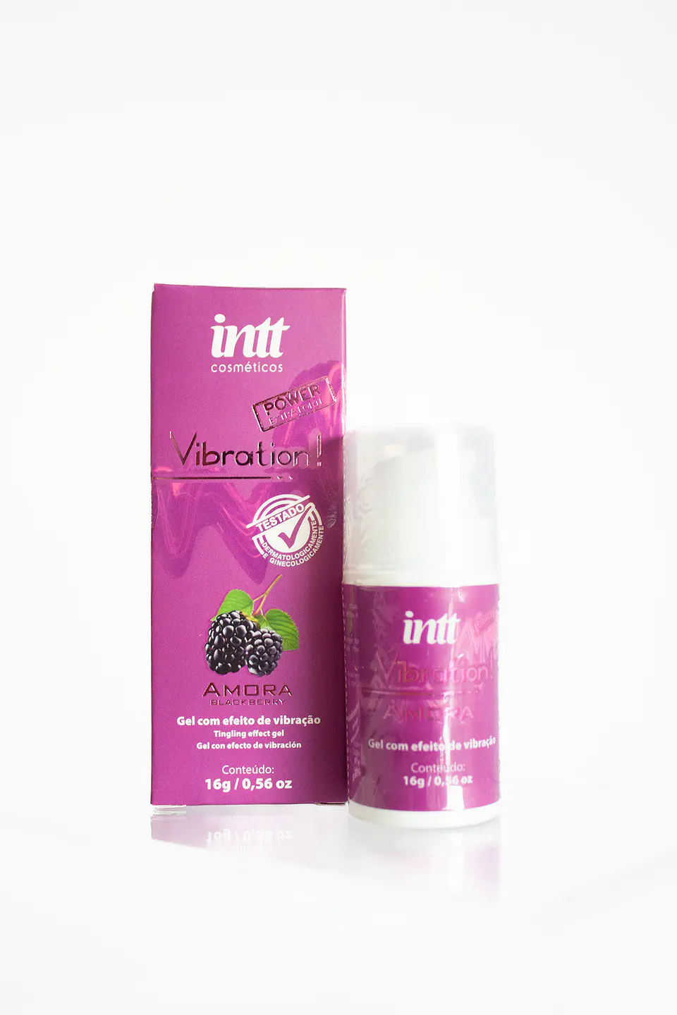 Gel Estimulante Vibración Forte Mora 17ml - Vibration INTT 1