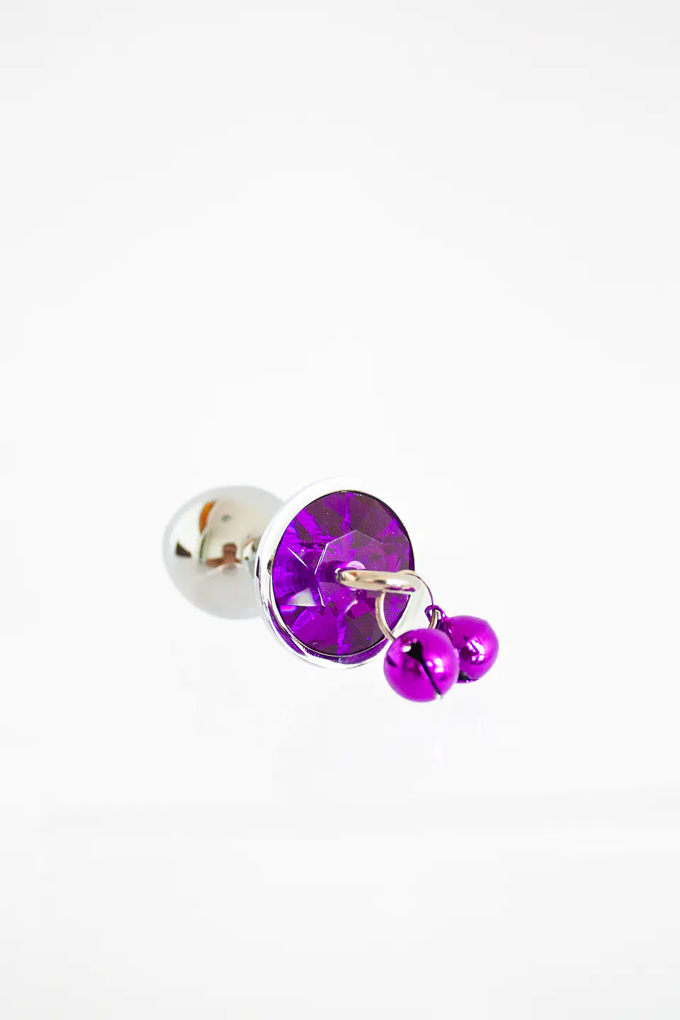 Plug Anal Joya Morada Cascabel Talla S 3