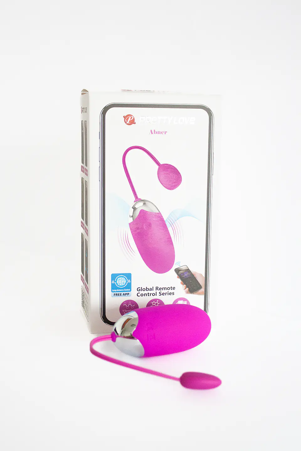 Bala Vibradora Abner App Control 10 Modos – Pretty Love 1