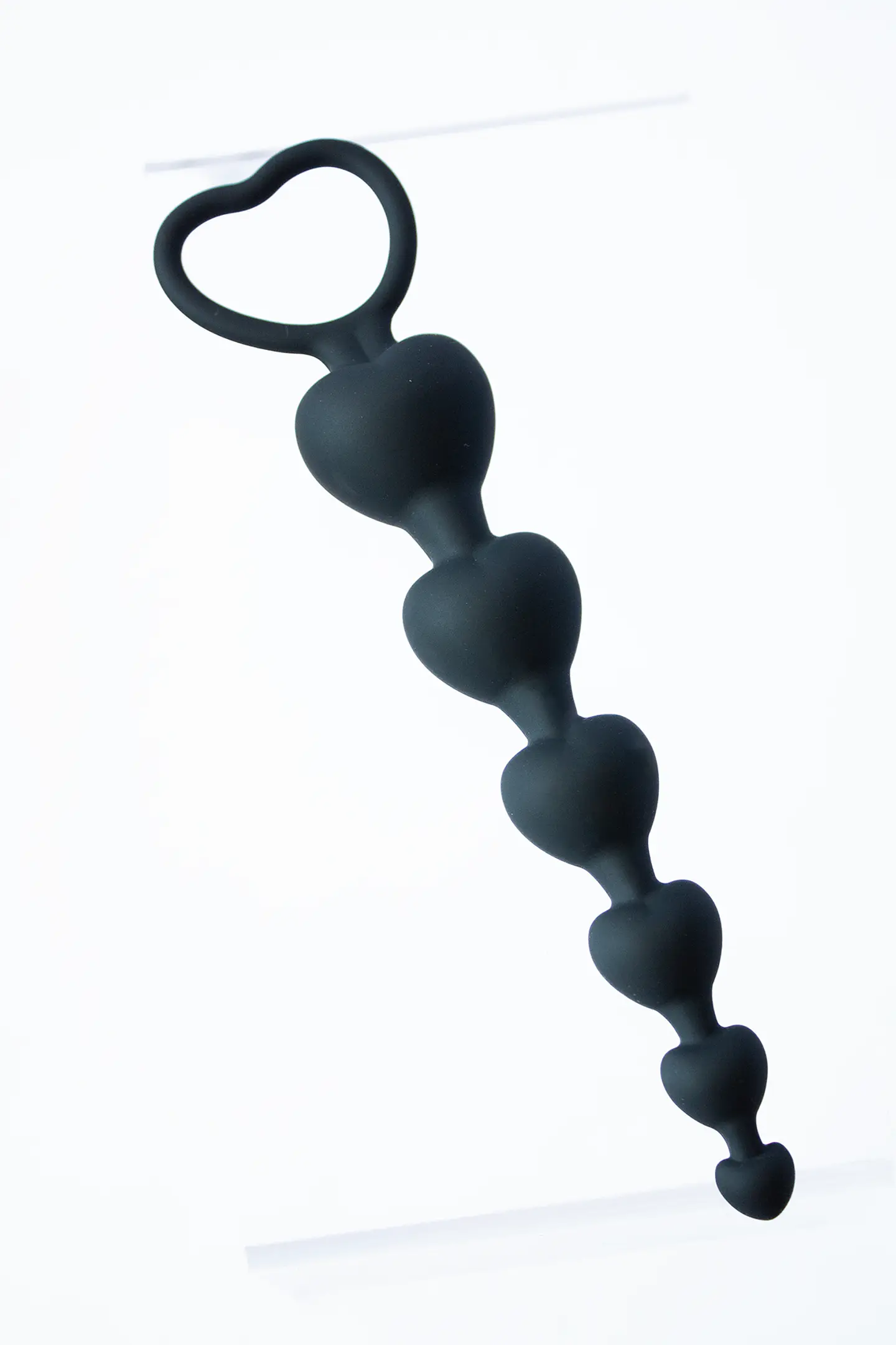 Plug anal con cuentas Silicona 1