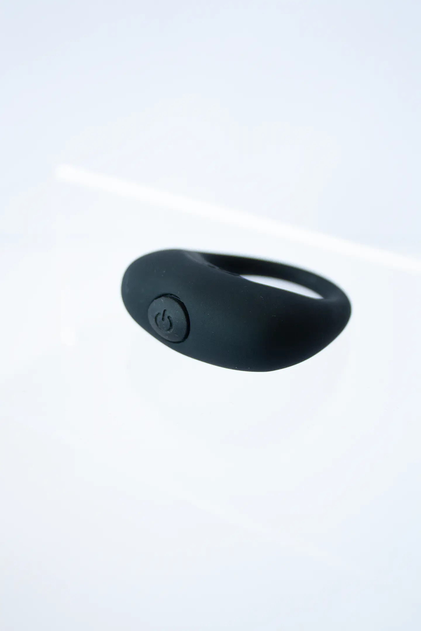 Anillo Vibrador Negro silicona 1