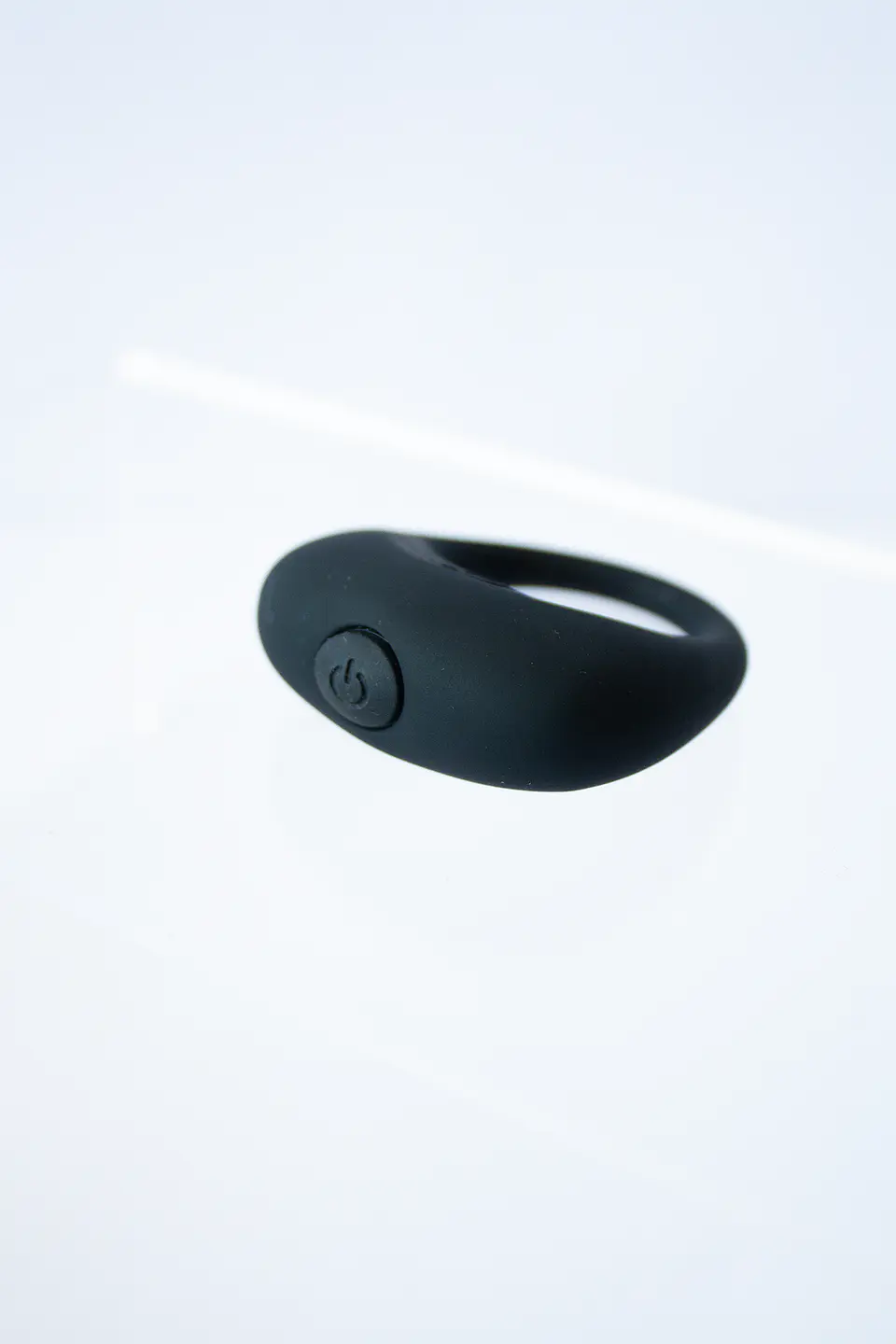 Anillo Vibrador Negro silicona 1