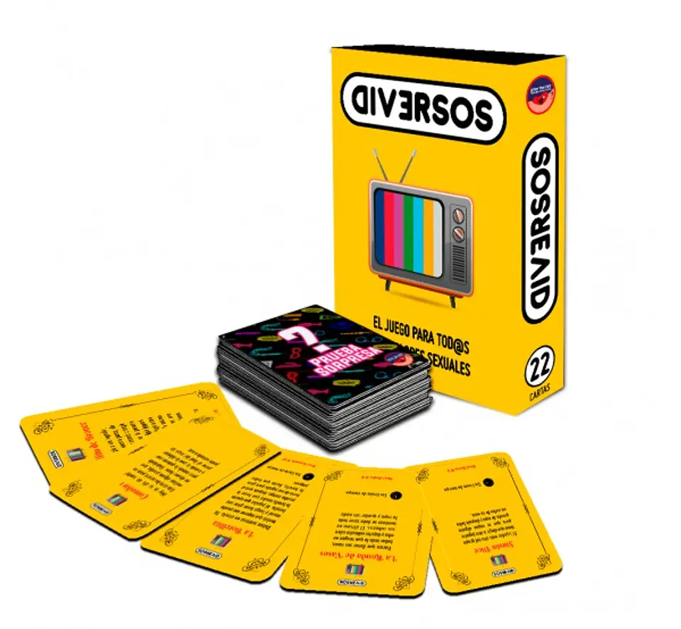 Juego Cartas Diverso- Sexo Libre 1