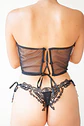 Conjunto 2 piezas Transparecia Negro - Miniatura 2